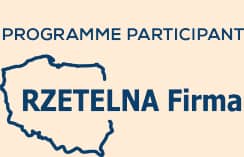 Rzetelna firma - photo of the certificate